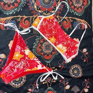 roxy bikini set